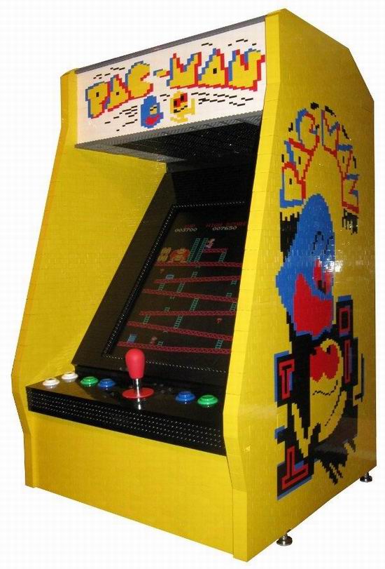 mini arcade ms pacman game